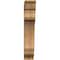 Ekena Millwork Legacy Traditional Rough Sawn Bracket, Western Red Cedar, 6"W x 26"D x 34"H BKT06X26X34LEC01RWR - alternate 3